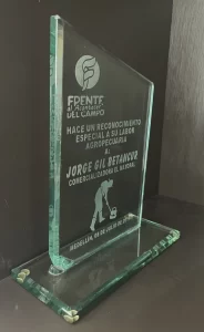 Reconocimiento por labor agropecuaria